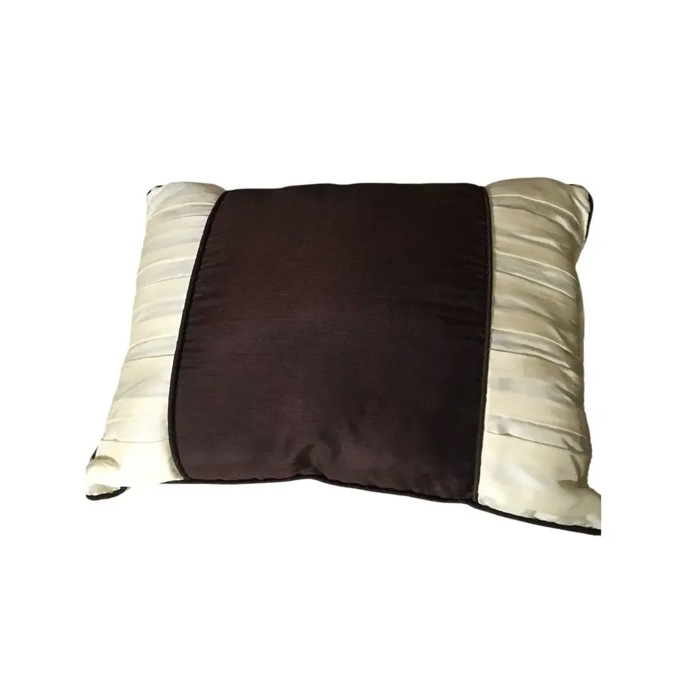 4 Beautiful Decorative, Boudoir, Breakfast Pillows, Browns, Beige, Cream, Black
